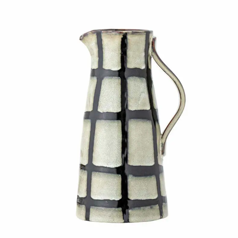 Bloomingville Stoneware Aiwan Jug Black